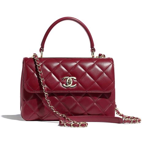 chanel maroon bag|brown chanel bag colors.